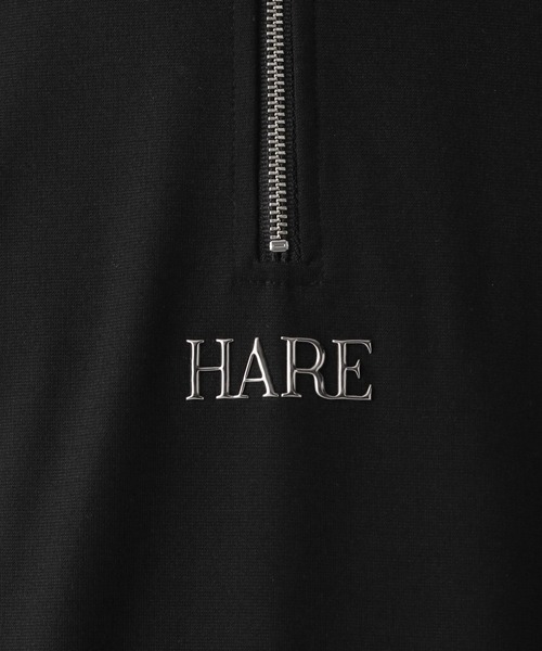 HARE（ハレ）の「3D-HAREロゴハーフZIPカットソー(HARE)（Tシャツ/カットソー・メンズ・ホワイト/ブラック/ブルー・FREE）」の18枚目の写真