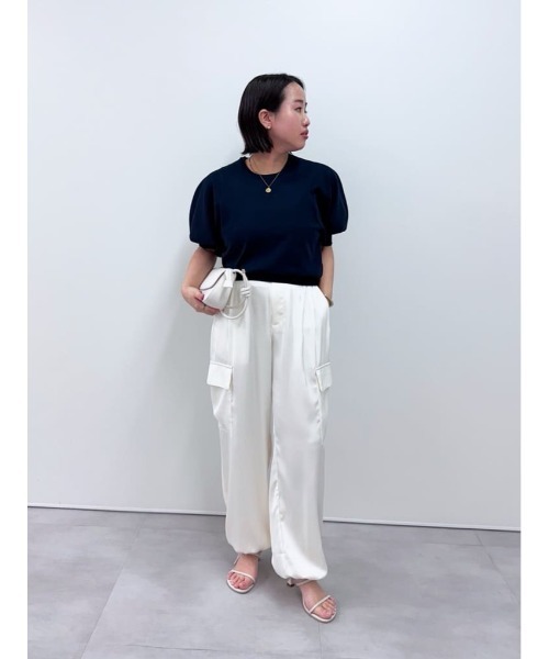 サテンパラシュートパンツ（その他パンツ）｜ur's（ユアーズ）の