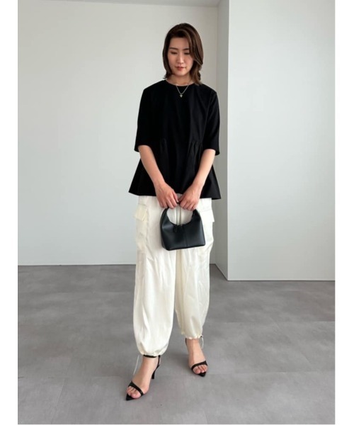 サテンパラシュートパンツ（その他パンツ）｜ur's（ユアーズ）の