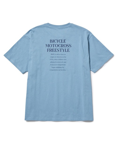j.n.r.d(ジェー・エヌ・アール・ディー)の「1ポイントメッセージTシャツ(Tシャツ/カットソー・メンズ・ホワイト/サックスブルー/ブラック・LL/M/L)」の11枚目の写真