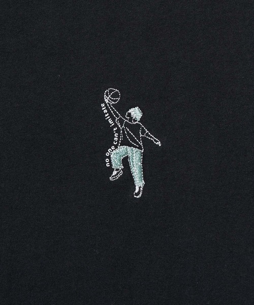 j.n.r.d(ジェー・エヌ・アール・ディー)の「1ポイントメッセージTシャツ(Tシャツ/カットソー・メンズ・ホワイト/サックスブルー/ブラック・LL/M/L)」の7枚目の写真