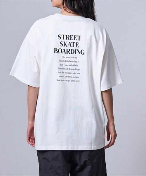 j.n.r.d(ジェー・エヌ・アール・ディー)の「1ポイントメッセージTシャツ(Tシャツ/カットソー・メンズ・ホワイト/サックスブルー/ブラック・LL/M/L)」の4枚目の写真