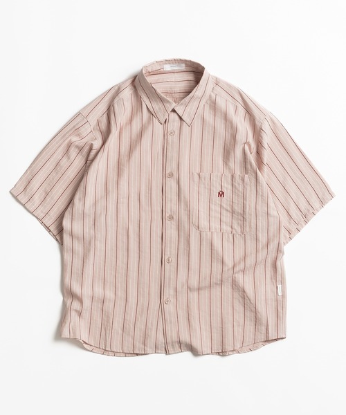 MUHET（ミュエータ）の「ストライプシャツ（シャツ/ブラウス・レディース・ブルー/ピンク・X-LARGE/MEDIUM）」の16枚目の写真
