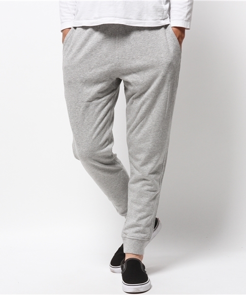 GIORDANO（ジョルダーノ）の「[GIORDANO]サイドジップサイクリングスウェットパンツ（その他パンツ・メンズ・グレー/ダークグレー・LARGE/MEDIUM）」の2枚目の写真