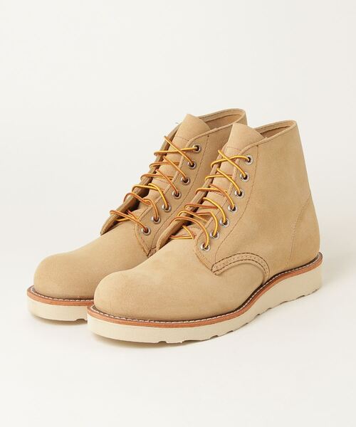 RED WING(レッドウィング)の「RED WING 6-INCH CLASSIC ROUND レッドウィング 6インチ クラシックラウンド(ブーツ・メンズ・ベージュ/ブラウン/ブラック・26.5cm/26cm/25.5cm/25cm/27.5cm/27cm/28cm)」の3枚目の写真