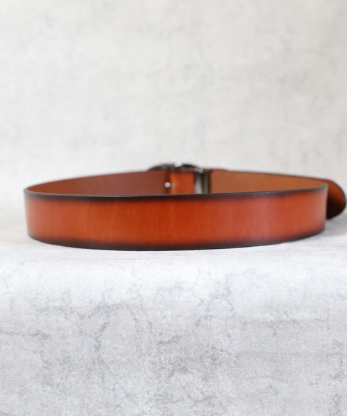 ８(eight)（エイト）の「40mmグラデーションベルト本革（ベルト・メンズ・ネイビー/イエロー/ブラウン/ダークブラウン/グリーン/レッド/ブラック・FREE）」の10枚目の写真