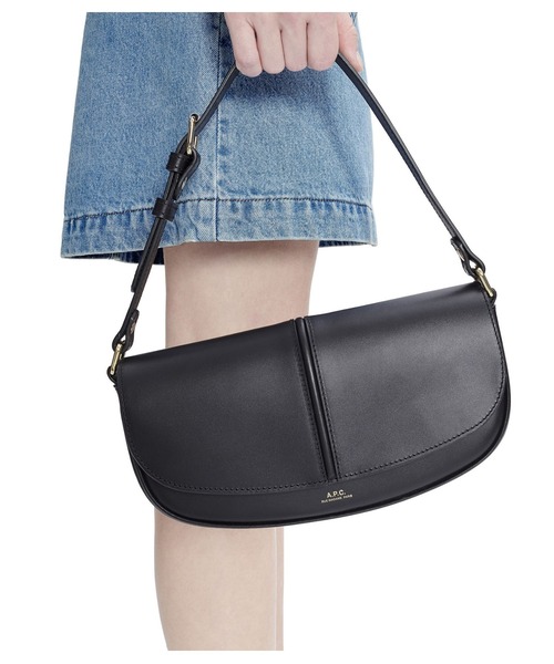 A.P.C.（アーペーセー）の「SAC BETTY SHOULDER  24AH（ショルダーバッグ・レディース・ブラウン/ブラック・ONESIZE）」の12枚目の写真