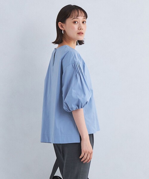 bonny タックボリューム袖ブラウス LIAN（リアン）の「ウエストタック ボリューム袖ブラウス（シャツ