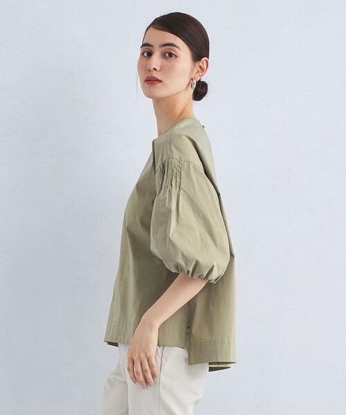 laubeblanc 　ボリュームスリーブ　ブラウス laubeblanc ボリュームスリーブ ブラウス 買う