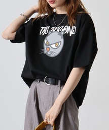 レディース ワイド Tシャツ 半袖