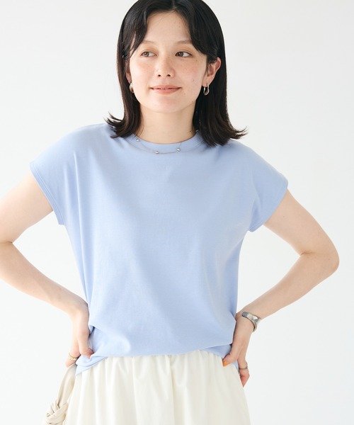 セール】スムースフレンチスリーブプルオーバー（Tシャツ