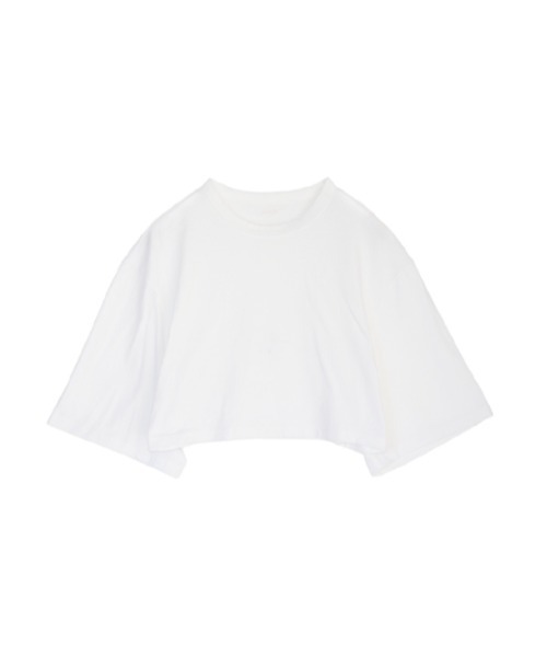 AMAIL（アマイル）の「Jaefun cropd cloth（Tシャツ/カットソー・レディース・ピンク/ブラック/グレー/ホワイト・FREE）」の15枚目の写真