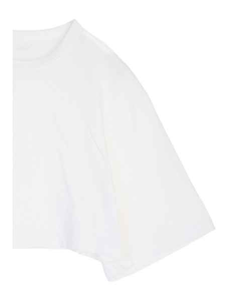 AMAIL（アマイル）の「Jaefun cropd cloth（Tシャツ/カットソー・レディース・ピンク/ブラック/グレー/ホワイト・FREE）」の17枚目の写真