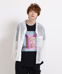 MILKBOY（ミルクボーイ）の「MESHED ジャケット（ノーカラージャケット）」