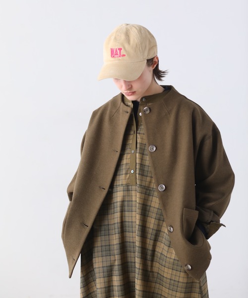 Kelen(ケレン)の「「KELEN/ケレン」オリジナルコーデュロイキャップ(キャップ・レディース・ピンク/グリーン/ブラウン/ボルドー/ベージュ・FREE)」の6枚目の写真