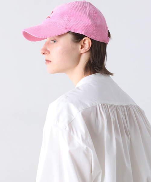 Kelen(ケレン)の「「KELEN/ケレン」オリジナルコーデュロイキャップ(キャップ・レディース・ピンク/グリーン/ブラウン/ボルドー/ベージュ・FREE)」の21枚目の写真