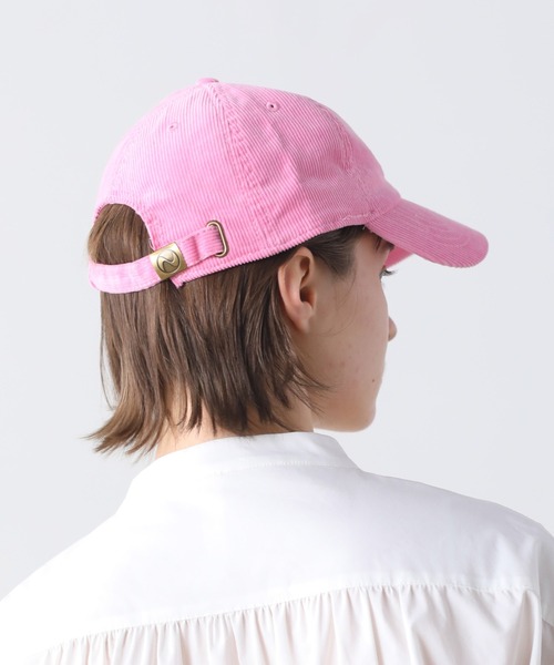 GANNI コーデュロイ ピンクキャップ M/L コーデュロイキャップ