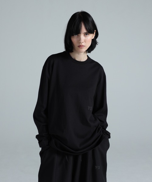 Y-3（ワイスリー）の「U LS TEE（Tシャツ/カットソー・メンズ・ブラック・X-SMALL/SMALL/MEDIUM/LARGE/X-LARGE/XX-LARGE）」の6枚目の写真