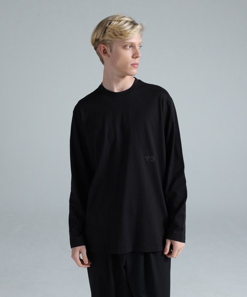 Y-3（ワイスリー）の「U LS TEE（Tシャツ/カットソー・メンズ・ブラック・X-SMALL/SMALL/MEDIUM/LARGE/X-LARGE/XX-LARGE）」の4枚目の写真