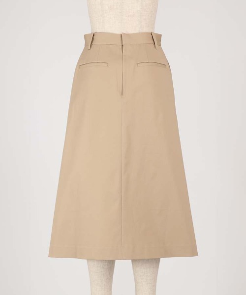 1chaku.（イッチャク）の「ローライズミディ丈スカート（スカート・レディース・ベージュ/ブラック/カーキ・マルチサイズ）」の6枚目の写真