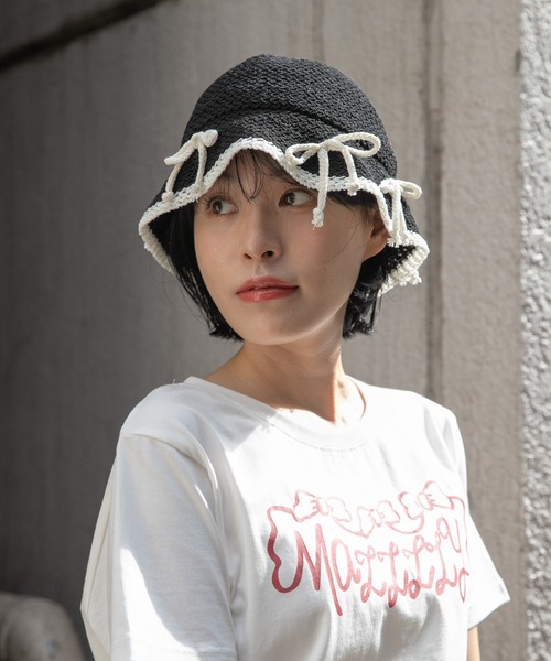 セール】3.3 Field Trip／リボン バケハ（ハット）｜3.3 Field Trip