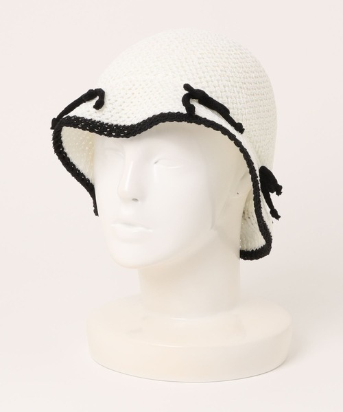 3.3 Field Trip （3.3フィールドトリップ）の「3.3 Field Trip／リボン バケハ（ハット・レディース・ホワイト/ブラック・0）」の21枚目の写真