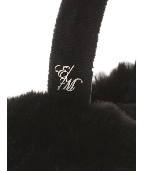 EATME（イートミー）の「フェイクファーイヤーマフ（イヤーマフ・レディース・ホワイト/ブラック・FREE）」の6枚目の写真