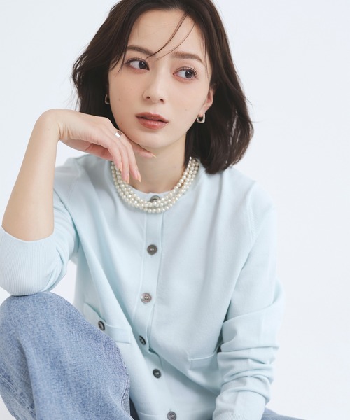 anuans（アニュアンス）の「バロックパールロングネックレス