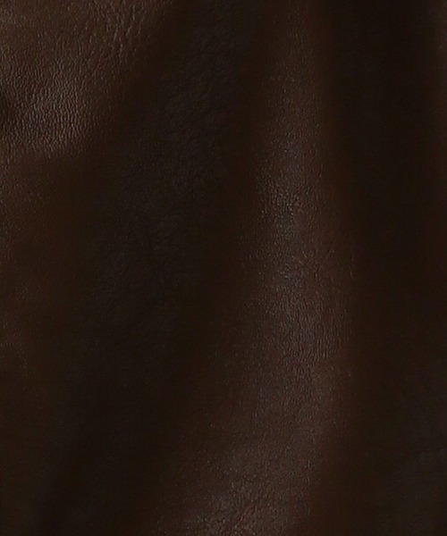 FOREVER 21(フォーエバー トゥエンティーワン)の「【2024FW】フェイクレザークロップドブルゾン(ブルゾン・レディース・ブラウン/ブラック・FREE)」の11枚目の写真