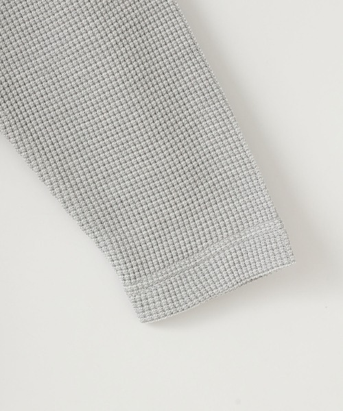 LOWRYS FARM（ローリーズファーム）の「ワッフルフーディー　150968（Tシャツ/カットソー・キッズ・グレー/オフホワイト・150cm/140cm/130cm/120cm/110cm）」の6枚目の写真