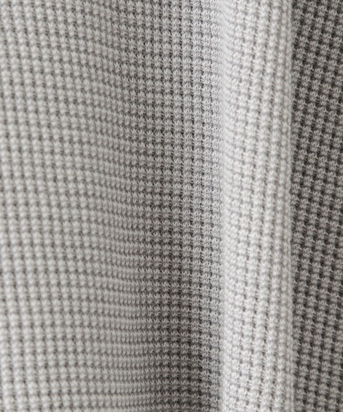 LOWRYS FARM（ローリーズファーム）の「ワッフルフーディー　150968（Tシャツ/カットソー・キッズ・グレー/オフホワイト・150cm/140cm/130cm/120cm/110cm）」の10枚目の写真