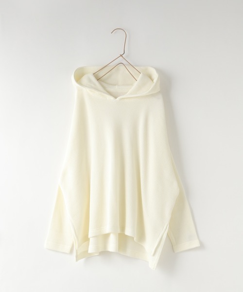 LOWRYS FARM（ローリーズファーム）の「ワッフルフーディー　150968（Tシャツ/カットソー・キッズ・グレー/オフホワイト・150cm/140cm/130cm/120cm/110cm）」の16枚目の写真