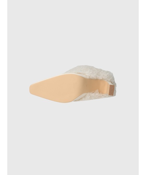 EIMY ISTOIRE（エイミーイストワール）の「French poodle fur ブーツ（ブーツ・レディース・アイボリー・S/M/L）」の8枚目の写真