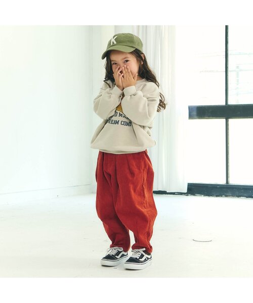 F.O.KIDS（エフオーキッズ）の「ロゴアップリケキャップ（キャップ・キッズ・ブラック/カーキ/レッド/レインボー/ネイビー・50/54/58）」の10枚目の写真