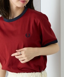 FRED PERRY(tbhy[)́yFRED PERRYzRINGER T-SHIRT M3519(TVc/Jbg\[)