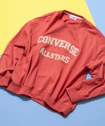 【CONVERSE/コンバース】カレッジプリント ミニ裏毛スウェットトレーナー