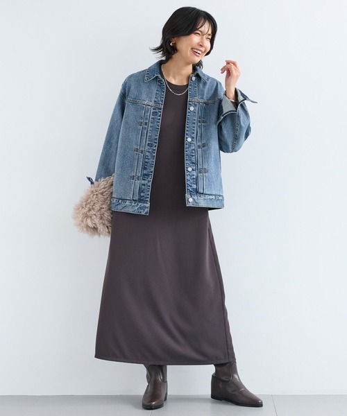 BARNYARDSTORM(バンヤードストーム)の「BARNYARDSTORM / ルーズシルエットGジャン(デニムジャケット・レディース・インディゴブルー・S/M/L)」の15枚目の写真