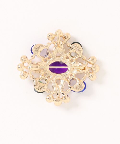 THEATRE PRODUCTS（シアタープロダクツ）の「ﾋﾞｼﾞｭｰｸﾛｽﾌﾞﾛｰﾁ（ブローチ/コサージュ・レディース・ゴールド・FREE）」の2枚目の写真