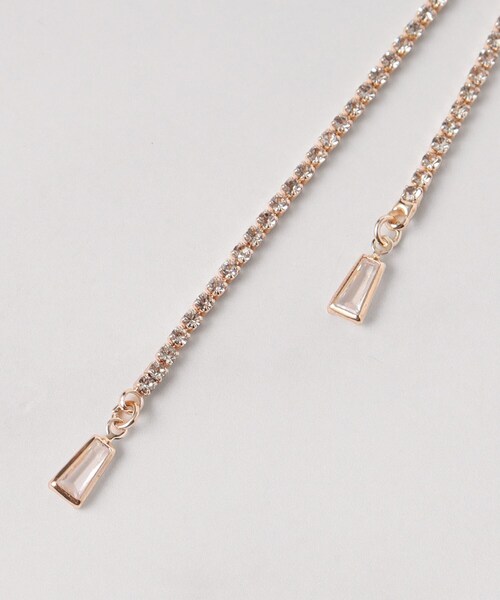 SHOO・LA・RUE（シューラルー）の「◆キラキラダイヤレーンネックレス（ネックレス・レディース・シルバー/ゴールド/シルバー系その他/ピンクゴールド・00）」の8枚目の写真