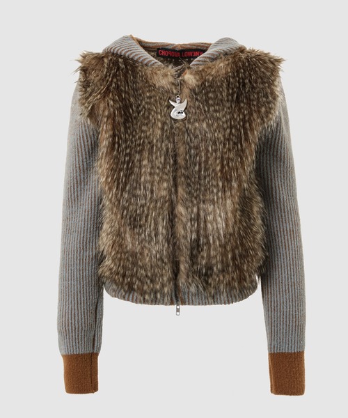 【セール】Faux Fur Zip Up(その他アウター)|Chopova Lowena(チョポヴァ ロウェナ)