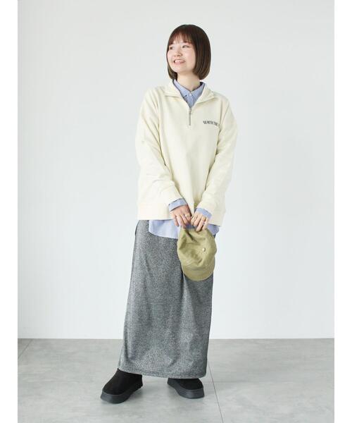 Lugnoncure（ルノンキュール）の「【イージーケア】無地柄アソートオーバーシャツ（シャツ/ブラウス・レディース・ブルー/ピンク/オフホワイト/ブラウン・F）」の7枚目の写真