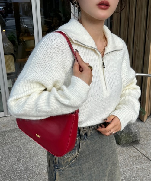 efill(エフィル)の「ワンショルダーバッグ(ショルダーバッグ・レディース・レッド・FREE)」の6枚目の写真