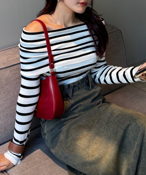 efill(エフィル)の「ワンショルダーバッグ(ショルダーバッグ・レディース・レッド・FREE)」の13枚目の写真