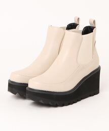「YOSUKE/ヨースケ」厚底サイドゴアショートブーツ
