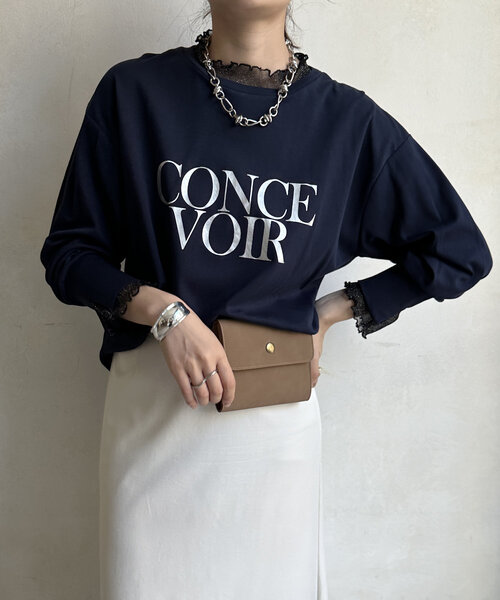 セール】【WEB限定】CONCEシアーレイヤードロンTEE（Tシャツ