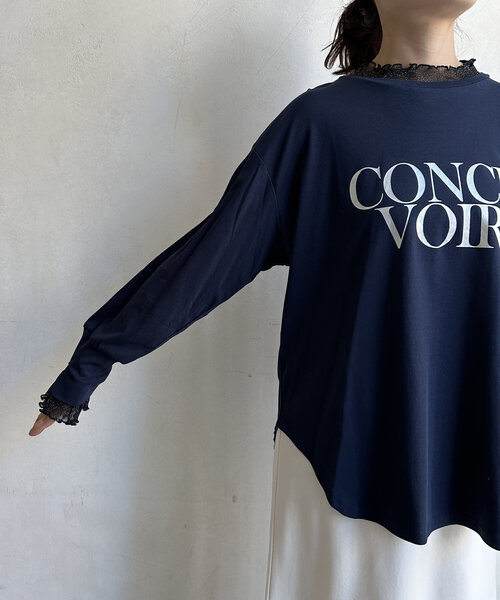 充実の品 セール】【WEB限定】CONCEシアーレイヤードロンTEE（Tシャツ トップス