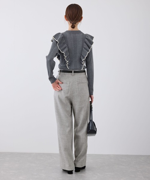 ROPE' PICNIC（ロペピクニック）の「【3サイズ展開】ツイードベイカーパンツ（その他パンツ・レディース・キャメル/ライトグレー/チャコールグレー・36/38/40）」の20枚目の写真