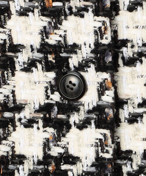 スラブハウンドトゥース トッパーコート（その他アウター