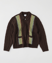 OBEY オベイ　カーディガン OBEY（オベイ）の「OBEY / オベイ EZRA ZIP UP CARDIGAN（ニット