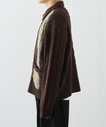 OBEY（オベイ）の「OBEY / オベイ EZRA ZIP UP CARDIGAN（ニット